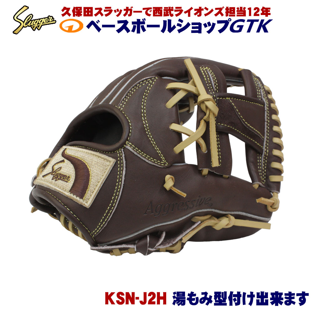 久保田スラッガー 2026 少年グローブ 軟式 KSN-J2H W-63 バーガンディ 低学年から5年生くらい向けモデル 内野向け J号球対応 少年軟式 少年用 野球 GTK