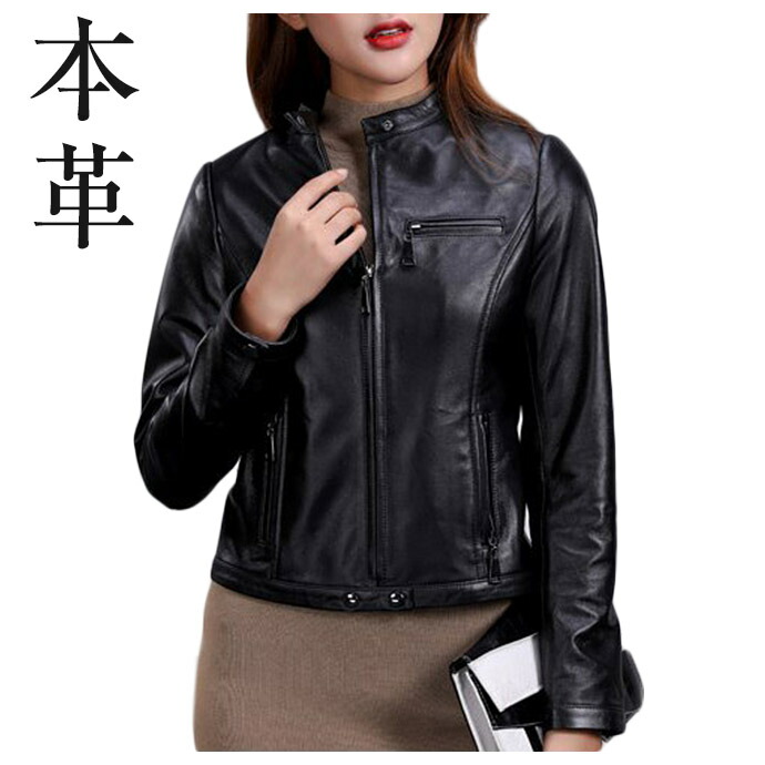 ポンチョ　レザージャケット　レディース　トレンチタイプ　ラム革　レトロ風　5135 コート トレンチコート レディース 春 秋 冬 20代 30代 40代 ミドル