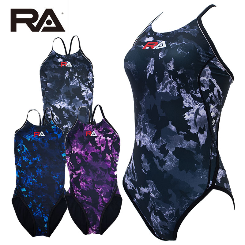 【ネコポス発送】RA(アールエー) / 女性水着_RA124-XSURF (ワンピース) レディース トレーニング水着
