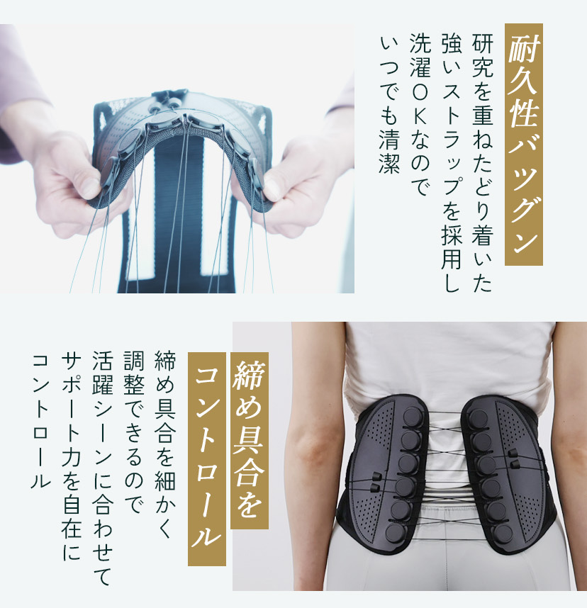正規品】ガードナーベルト 腰用ベルト 骨盤サポーター