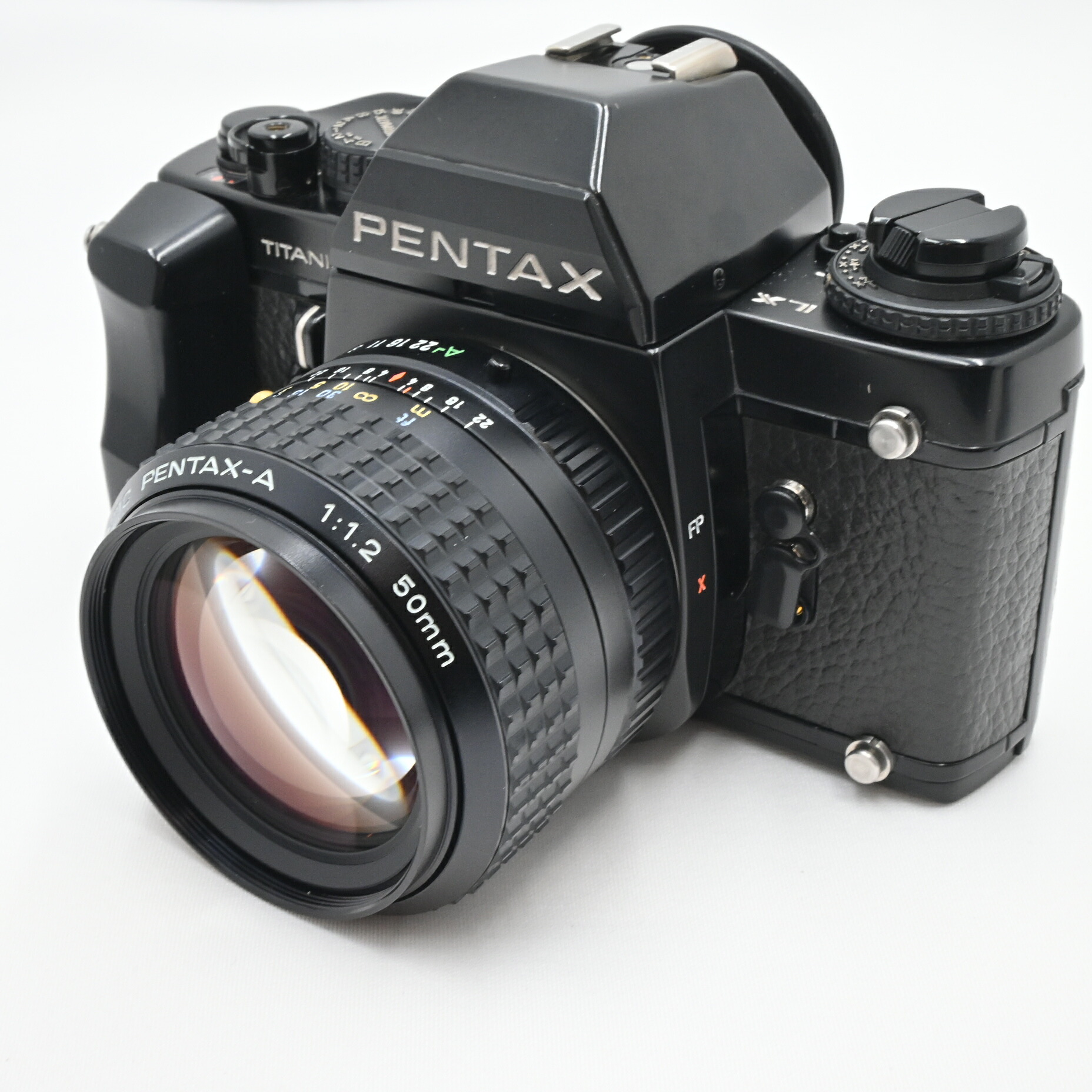 【中古】ペンタックスPENTAX LX TITANIUM LIMITED 15th Anniversary 300台押さえる生み出すこと品 SMCA 50/1.2