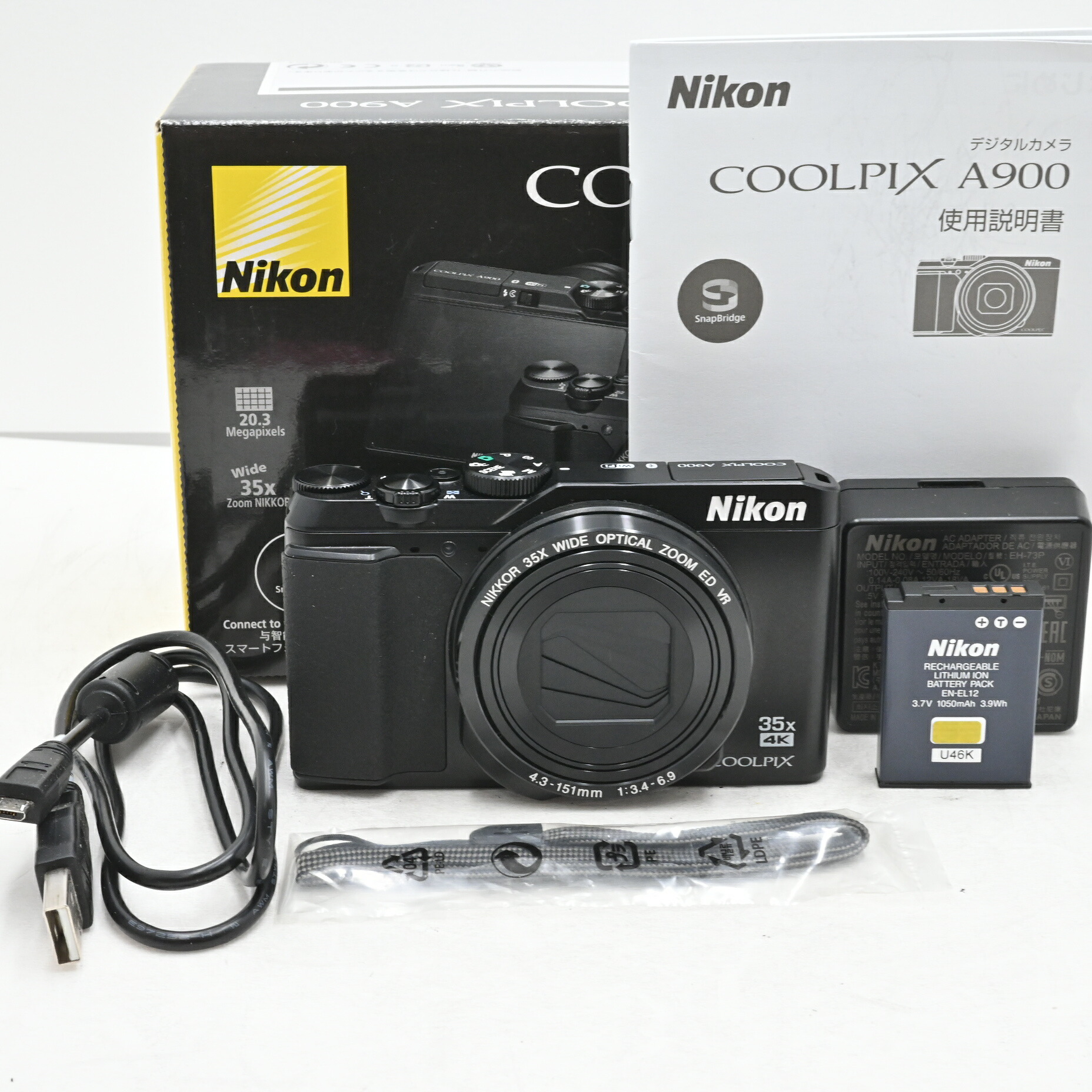 【中古】Nikon デジタル写真機 COOLPIX A900