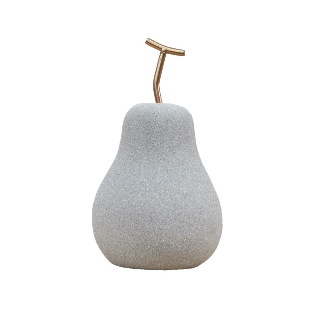 楽天市場】煌めきの洋ナシ アートオブジェ 小 インテリア モダン 梨