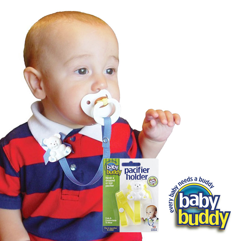 【楽天市場】【販売終了】【メール便可4点まで】Baby Buddy ベビーバディ ホワイトベア マルチ クリップ(シングル)(赤ちゃん 出産