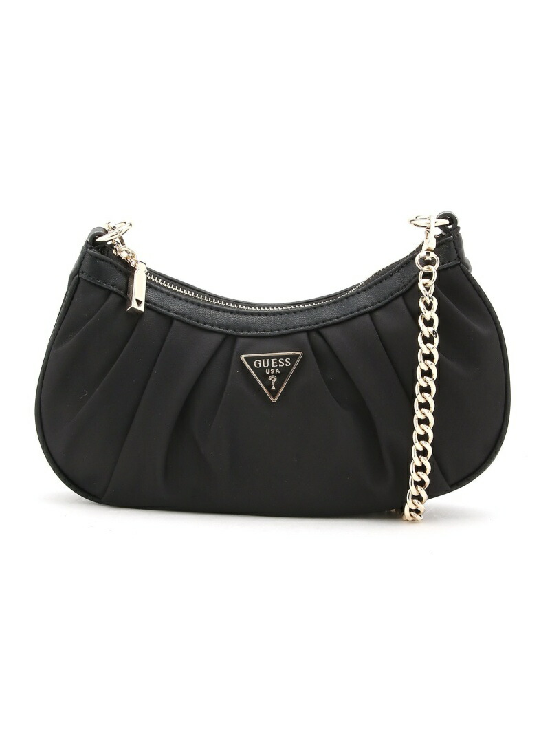 【楽天市場】【SALE／30OFF】(W)MARIANA Top Zip Shoulder Bag GUESS ゲス バッグ ショルダーバッグ ブラック ホワイト【RBA_E】【送料無料