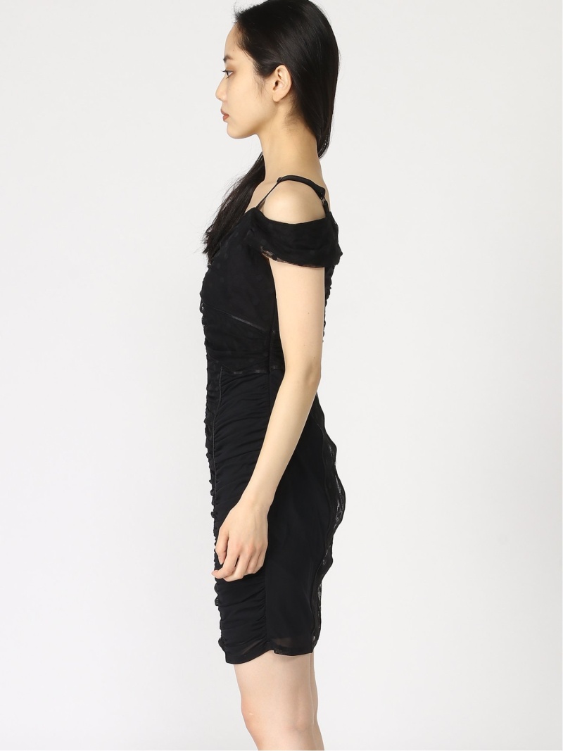 激安の W Ruched Dress Guess ゲス ワンピース ノースリーブワンピース ブラック Rakuten Fashion 期間限定送料無料 Opk Rks Org