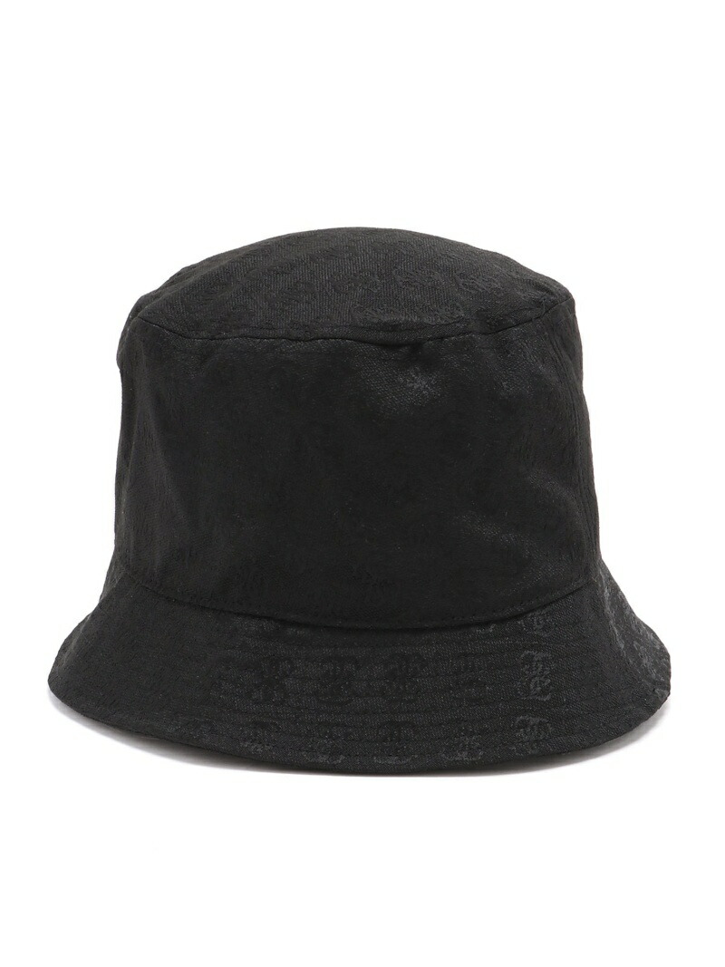 M Triangle Hat ヘア小物 Bucket 帽子 ゲス Logo Guess