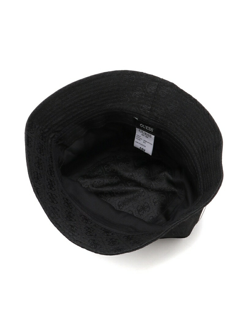 M Triangle Hat ヘア小物 Bucket 帽子 ゲス Logo Guess