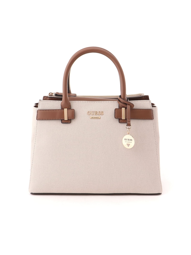 GUESS/(W)REENA Satchel ショルダーバッグ GUESS ゲス 御徒面子 ショルダーバッグ ベージュ【貨物輸送無料】[ Fashion]