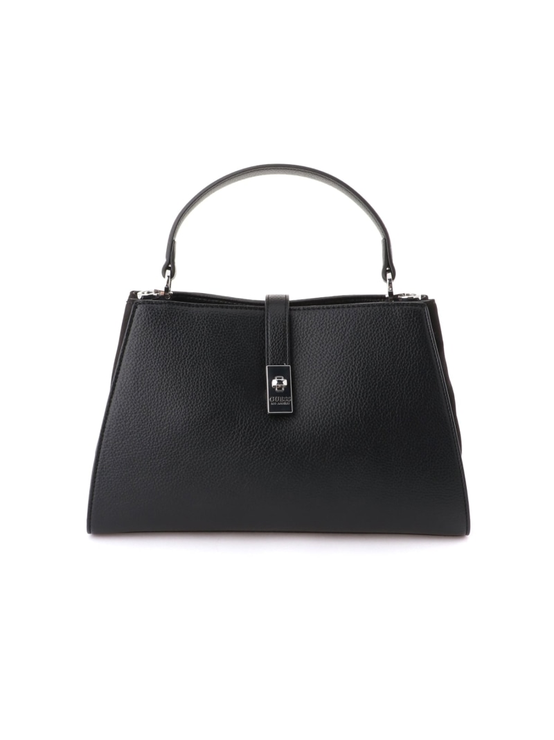 【SALE／20%OFF】GUESS ハンドバッグ (W)RUDIE Satchel GUESS ゲス バッグ ショルダーバッグ ブラック【RBA_E】【送料無料】[ Fashion]