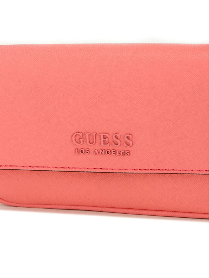 W Karlan Mini Flap Crossbody Guess ゲス バッグ ショルダーバッグ オレンジ ピンク Rakuten Fashion Butlerchimneys Com