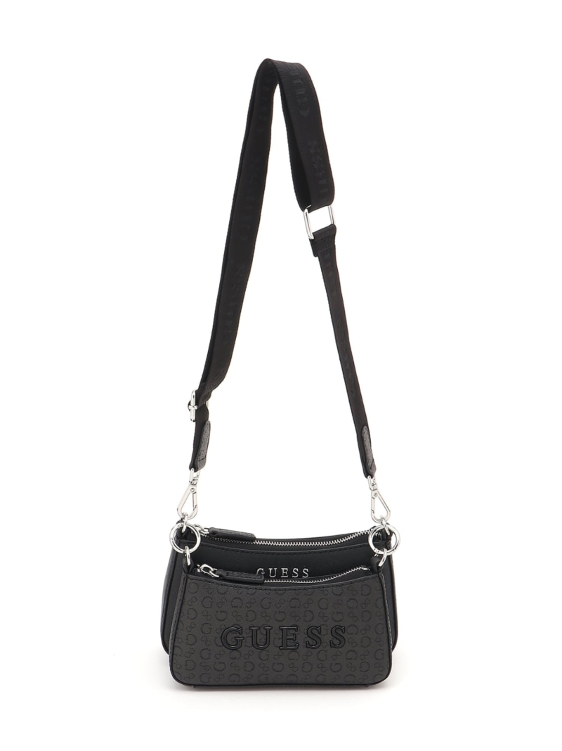 GUESS/(W)HOLLY Mini Crossbody ショルダーバッグ GUESS ゲス バッグ ボディバッグ・ウエストポーチ グレー ベージュ【送料無料】[ Fashion]｜GUESS（ゲス）公式ショップ
