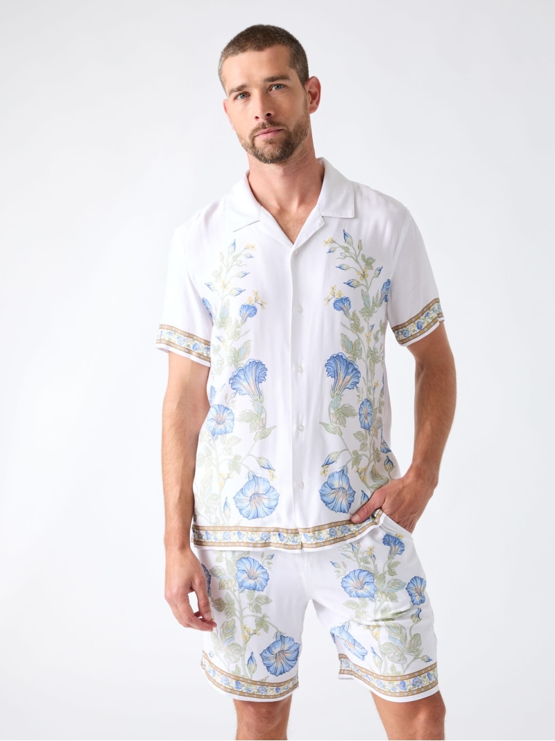 GUESS/(M)WAYCO Floral Shirt シャツ 半袖 柄シャツ GUESS ゲス トップス シャツ・ブラウス【送料無料】[ Fashion]｜GUESS（ゲス）公式ショップ