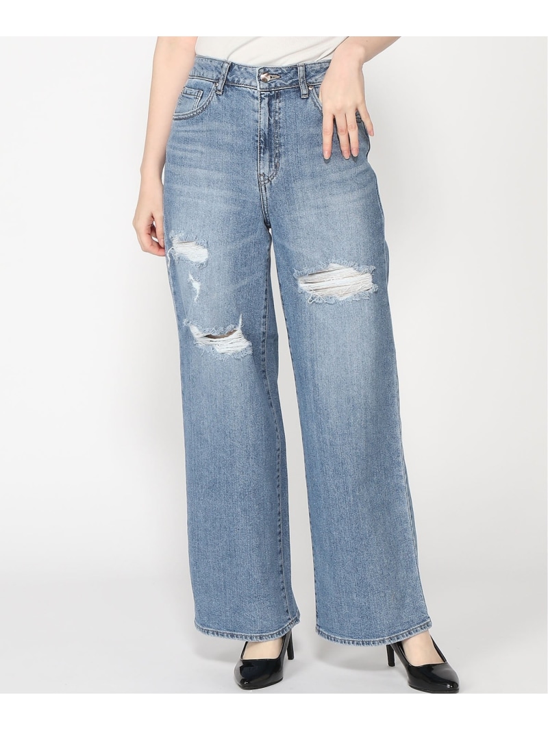 楽天市場】【SALE／60%OFF】GUESS デニムパンツ (W)Incision Flare