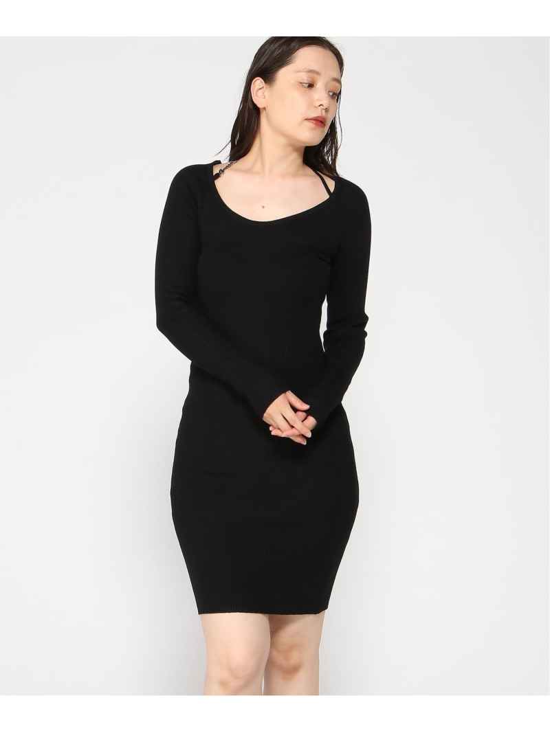 GUESS/(W)EVELYN Asymmetric Midi Skirt GUESS ゲス 衣裳・御召しもの 衣裳 黒いこと【貨物輸送無料】[ Fashion]