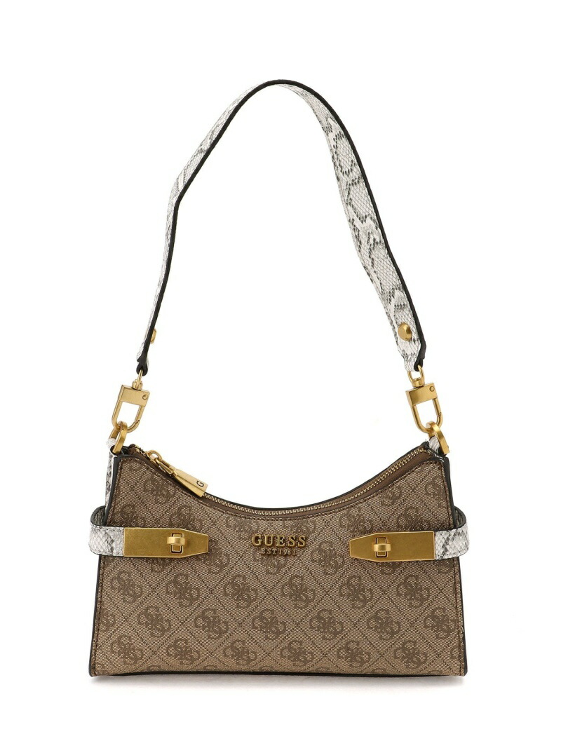 【楽天市場】【SALE／50OFF】(W)ZADIE LOGO Top Zip Shoulder Bag GUESS ゲス バッグ