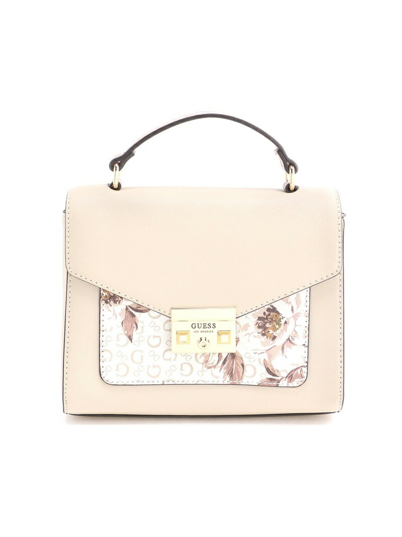 【楽天市場】【SALE／30OFF】(W)RAMLA Top Handle GUESS ゲス バッグ ショルダーバッグ ベージュ【RBA_E
