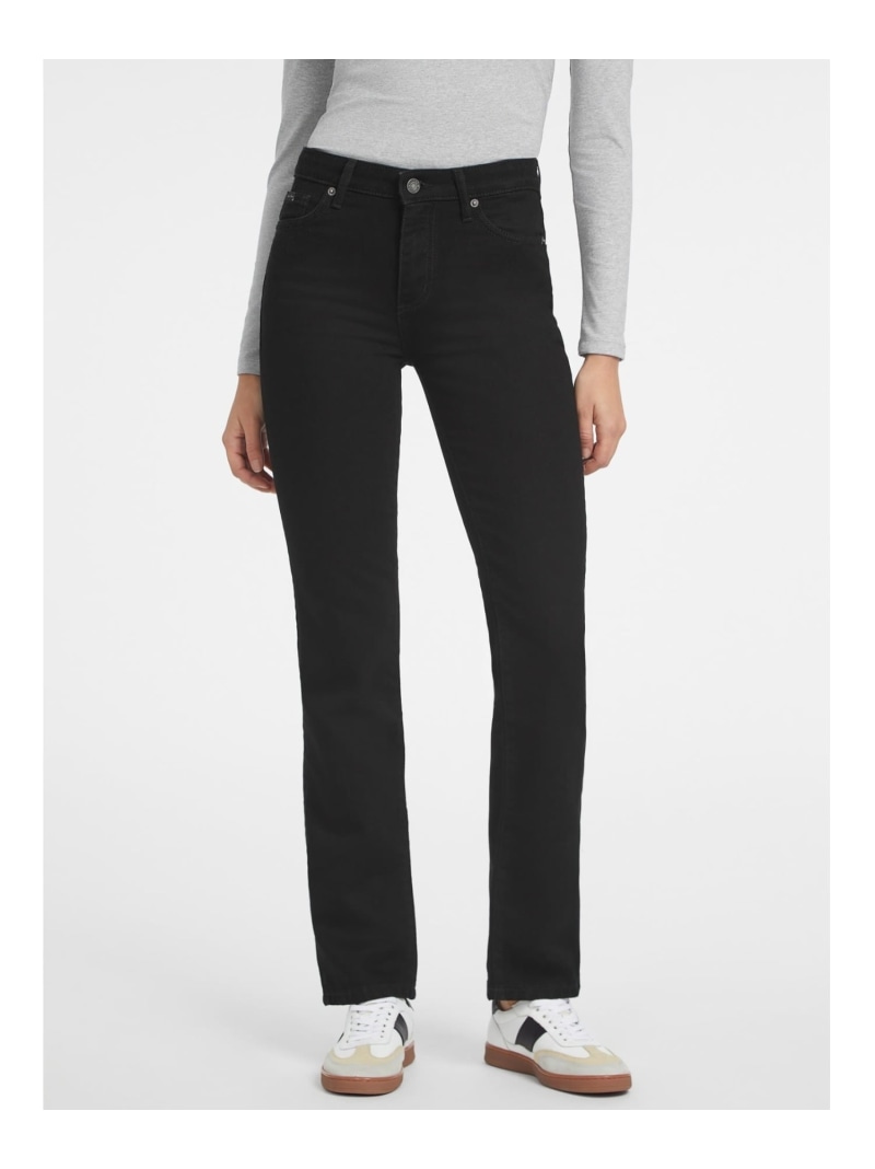 【SALE／10%OFF】GUESS JEANS デニム ストレートジーンズ レディース(W)G08 Mid Rise Straight GUESS JEANS ゲス パンツ ジーンズ・デニムパンツ ブラック【RBA_E】【送料無料】[ Fashion] 9,578円