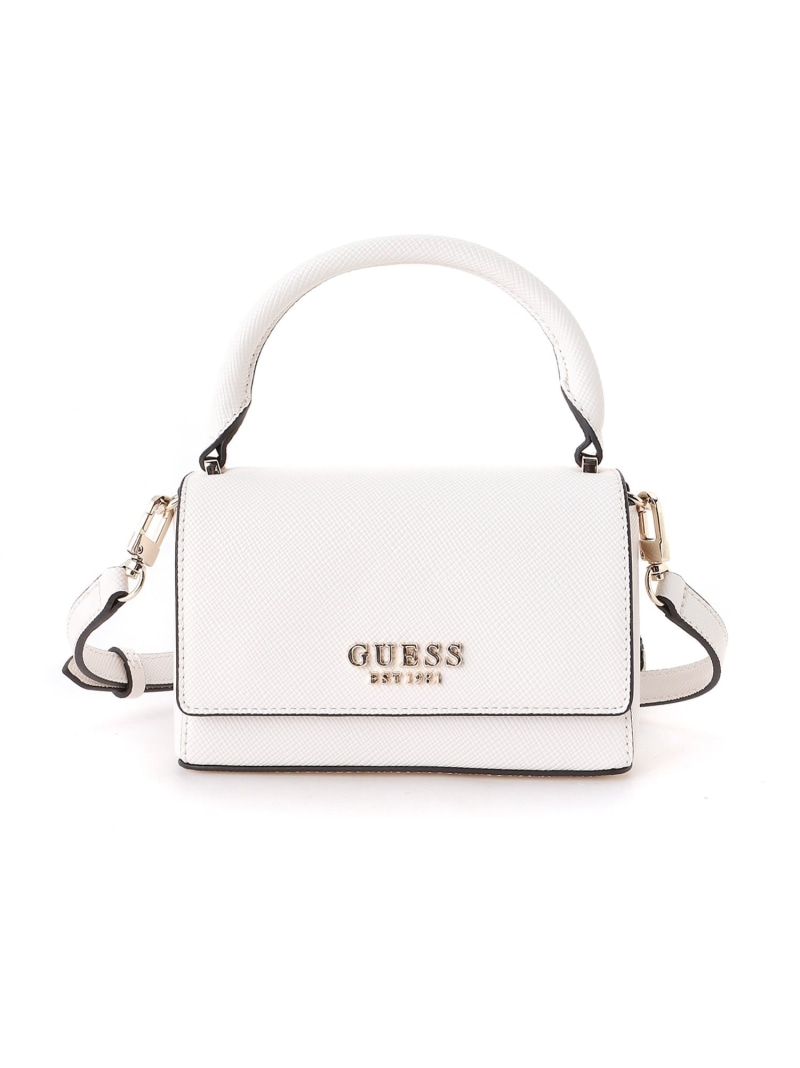 【楽天市場】【SALE／40%OFF】GUESS ショルダーバッグ(W)FEDANA Mini Top Handle Flap GUESS