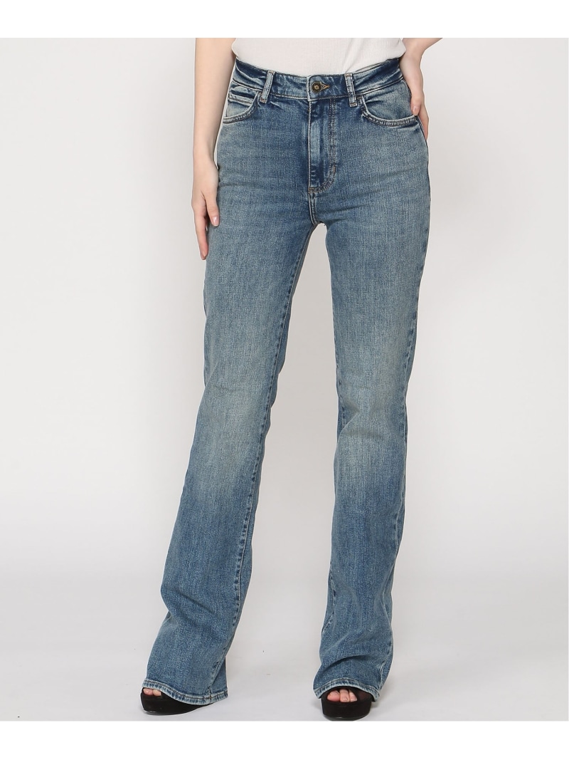 GUESS/(W)HIGH Rise Boot ジーンズズボン下 デニム GUESS ゲス ズボン下 デニム・ジーンズズボン下 青み【貨物輸送無料】[ Fashion]