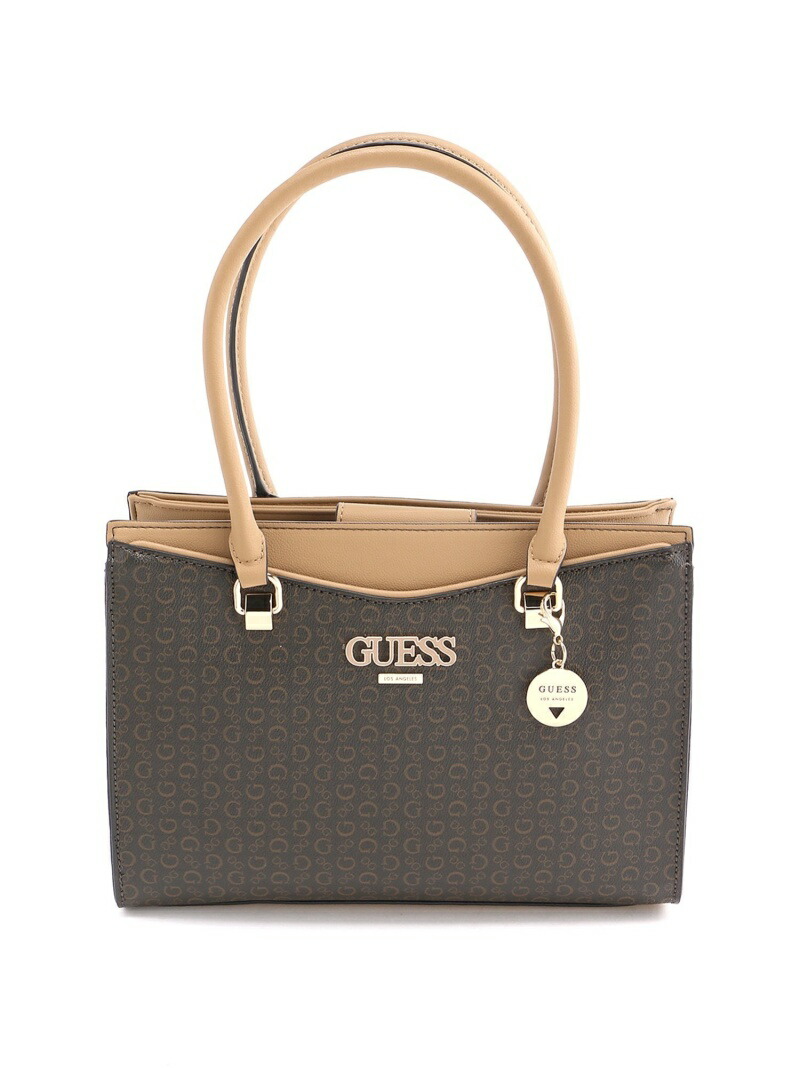 【楽天市場】【SALE／50OFF】(W)CONLEY Large Satchel GUESS ゲス バッグ トートバッグ ベージュ