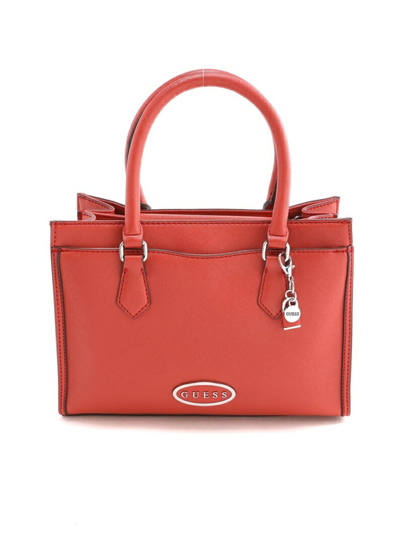 W Rosette Satchel Guess ゲス バッグ ショルダーバッグ レッド 送料無料 Rakuten Fashion Psicologosancora Es