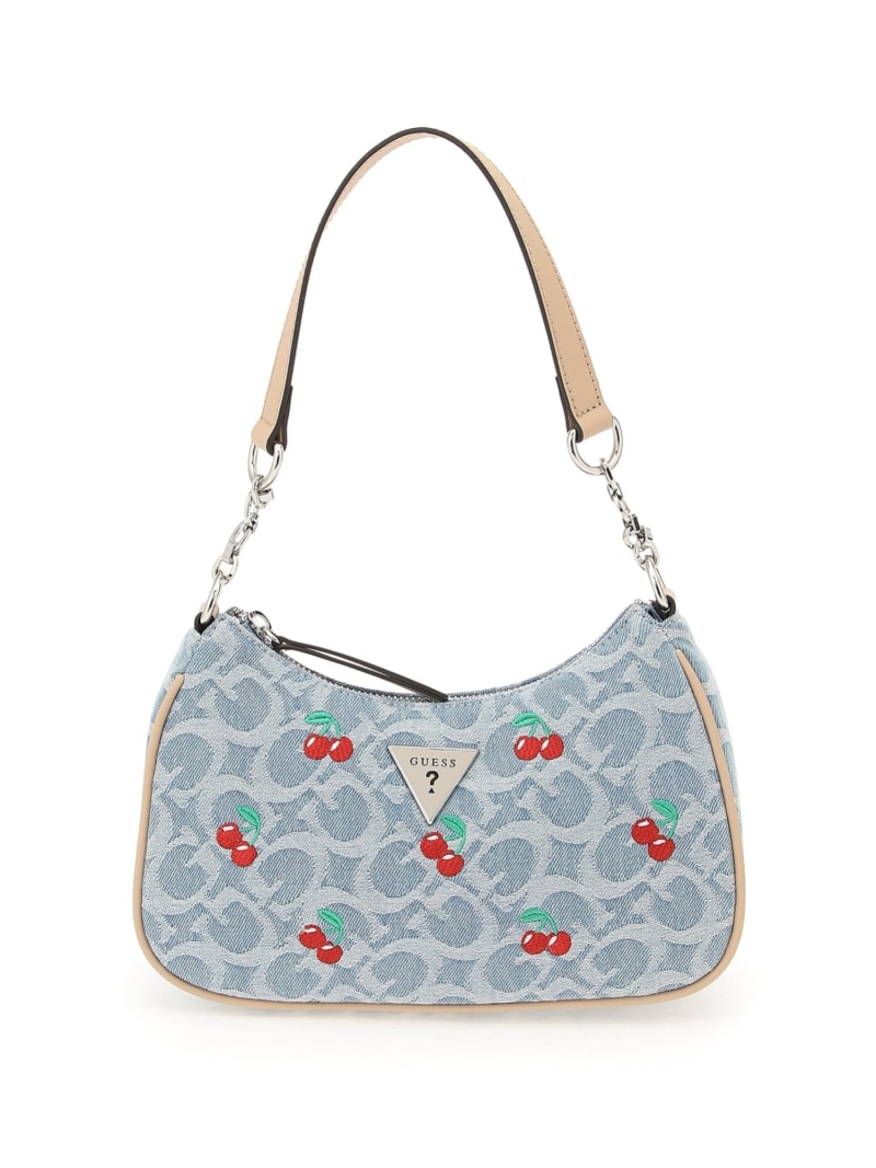 GUESS/(W)CELESTIA Mini Shoulder Bag GUESS ゲス バッグ ショルダーバッグ ブルー【送料無料】[ Fashion]