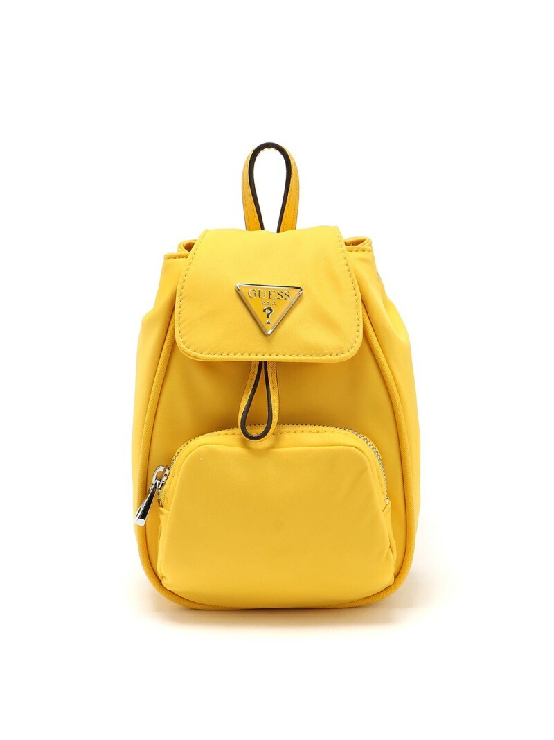 【楽天市場】(W)LITTLE BAY Mini Backpack GUESS ゲス バッグ リュック/バックパック イエロー【送料無料