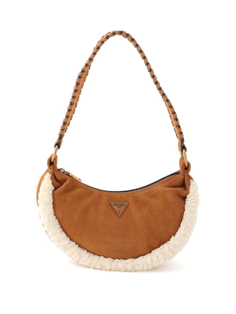 【SALE／60%OFF】GUESS ハンドバッグ ホーボー (W)AMITA Hobo GUESS ゲス バッグ ショルダーバッグ ブラウン【RBA_E】【送料無料】[ Fashion]｜GUESS（ゲス）公式ショップ