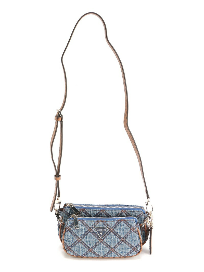 【楽天市場】【SALE／50OFF】(W)ARIE Double Pouch Crossbody GUESS ゲス バッグ ショルダーバッグ
