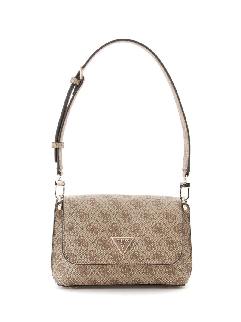 【SALE／40%OFF】GUESS ハンドバッグ (W)MERIDIAN Shoulder Bag GUESS ゲス バッグ ショルダーバッグ ベージュ【RBA_E】【送料無料】[ Fashion]｜GUESS（ゲス）公式ショップ