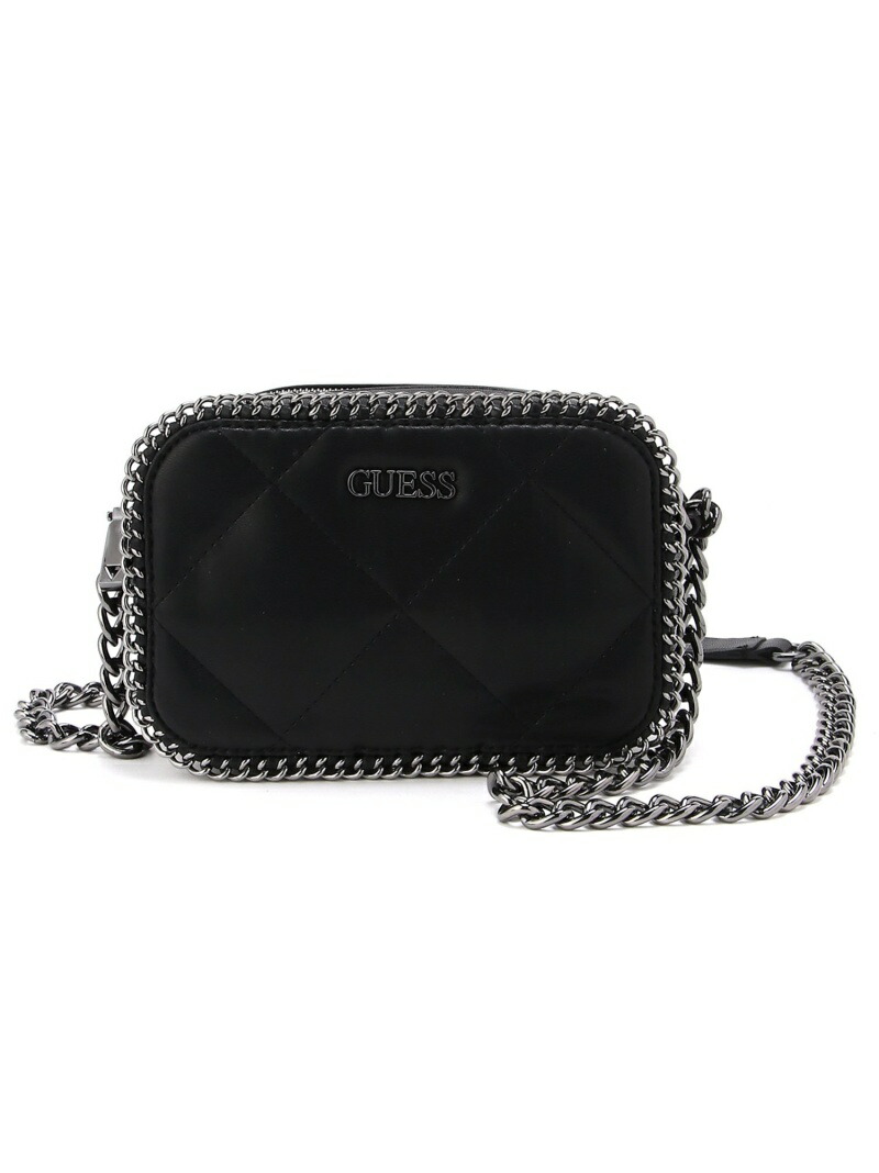 【楽天市場】【SALE／50OFF】(W)KHATIA Camera Bag GUESS ゲス バッグ ショルダーバッグ ブラック【RBA