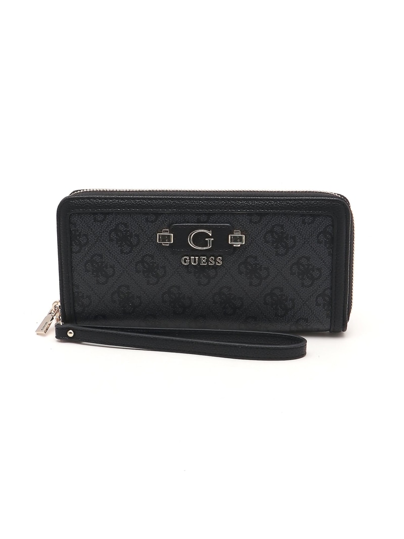 GUESS/(W)LINDSEY Large Zip Around GUESS ゲス 財布・ポーチ・ケース 財布 ブラウン ピンク グレー【送料無料】[ Fashion]｜GUESS（ゲス）公式ショップ