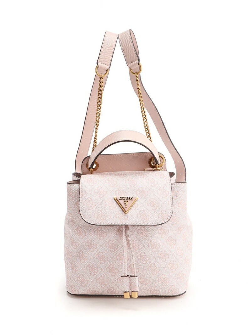 【楽天市場】【SALE／50OFF】(W)CORDELIA Logo Flap Backpack GUESS ゲス バッグ リュック