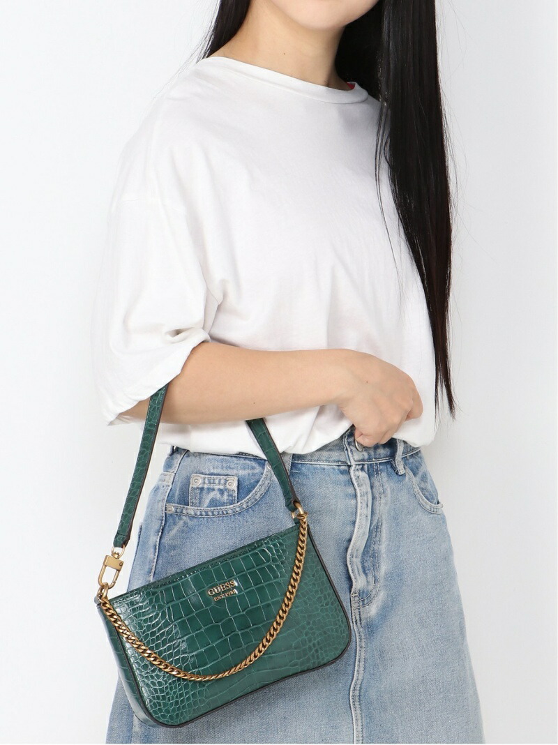 W Katey ショルダーバッグ バッグ Top ゲス Guess Shoulder Zip Bag