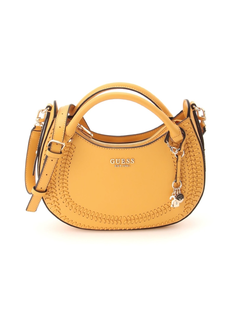 【SALE／50%OFF】GUESS サッチェル (W)TATUM Satchel GUESS ゲス バッグ ショルダーバッグ ブラック ブラウン オレンジ【RBA_E】【送料無料】[ Fashion]