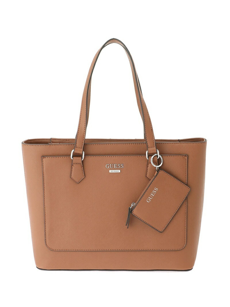 【楽天市場】【SALE／30OFF】(W)HOMESTEAD Tote GUESS ゲス バッグ トートバッグ ブラウン【RBA_E】【送料無料】[Rakuten Fashion
