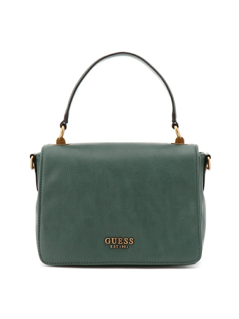 【SALE／40%OFF】GUESS ハンドバッグ (W)ARJA Top Handle Flap GUESS ゲス バッグ ショルダーバッグ ホワイト グリーン ブラウン ブラック【RBA_E】【送料無料】[ Fashion]｜GUESS（ゲス）公式ショップ