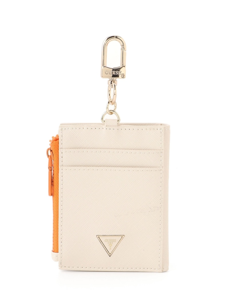 GUESS カードケース(W)CARD Holder GUESS ゲス 財布・ポーチ・ケース 名刺入れ・カードケース ホワイト ブラック ピンク【送料無料】[ Fashion]