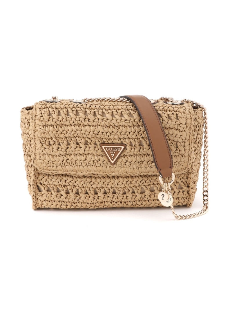 【SALE／56%OFF】GUESS クロスボディバッグ (W)IRENE Convertible Xbody Flap GUESS ゲス バッグ ショルダーバッグ ベージュ【RBA_E】【送料無料】[ Fashion]｜GUESS（ゲス）公式ショップ 7,182円