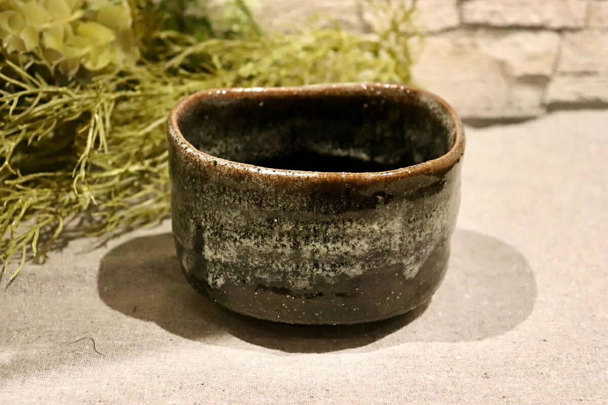 GMIO249B 圭泉窯 丹波焼 抹茶碗 陶器 茶器 茶碗 伝統工芸 丹波篠山 未使用|Guide-Maker店