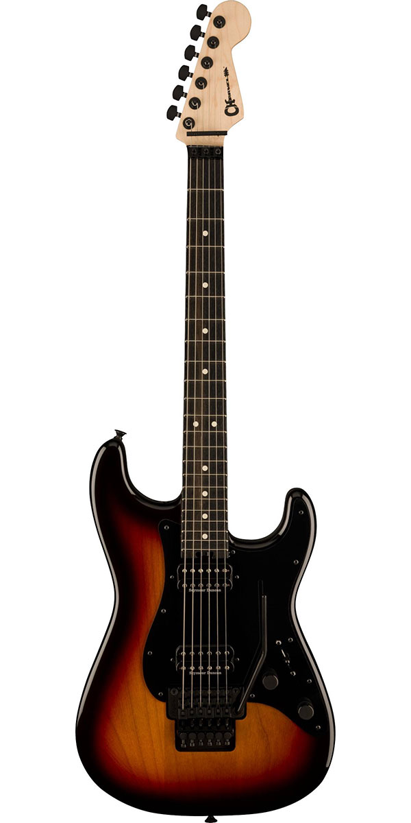Charvel エレキギター サンバースト Amazon | CHARVEL PRO-MOD SAN DIMAS STYLE1 HH FR QM Chlorin