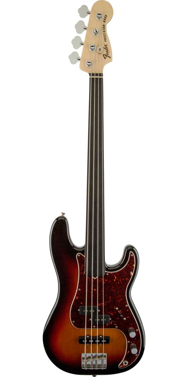 Fender USA（フェンダー）Tony Franklin Fretless Precision Bass 3-Tone Sunburst