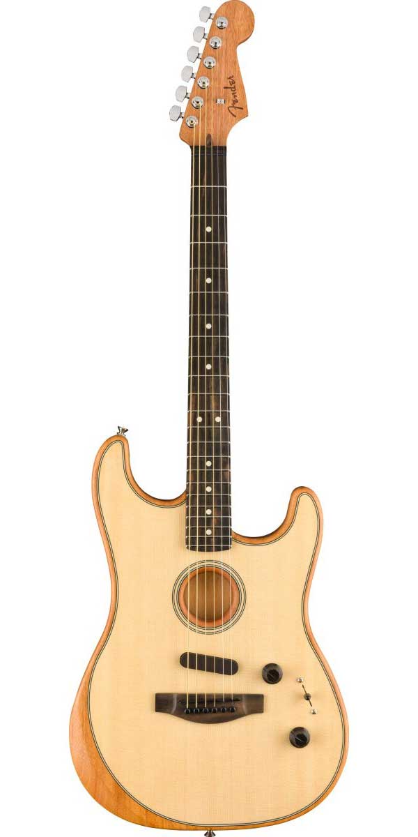 【楽天市場】Fender USA（フェンダー）American Acoustasonic Stratocaster Natural