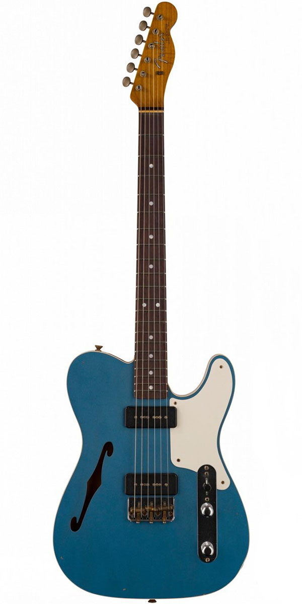 【楽天市場】Fender Custom Shop 2020 Limited Edition P90 Mahogany Telecaster  Journeyman Relic Aged Teal Green Metallic : STARROW ONLINE STORE