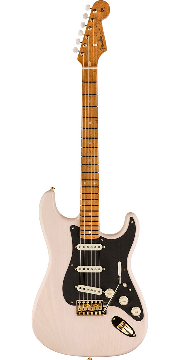Fender Custom Shop 2024 American Custom Stratocaster NOS（Maple）Aged White Blonde｜STARROW ONLINE STORE