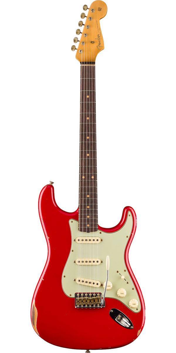Fender Custom Shop 2025 Time Machine 1962 Stratocaster Relic Aged Seminole Red