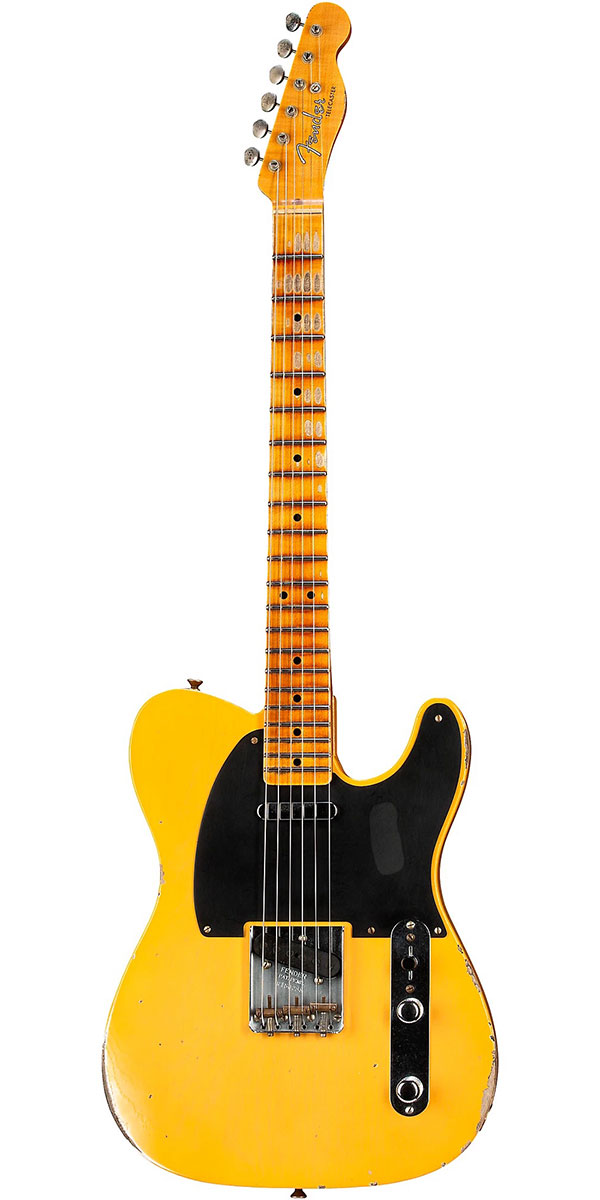 Fender Custom Shop 2026 Time Machine 1951 Telecaster Relic Super Aged Nocaster Blonde|STARROW ONLINE STORE