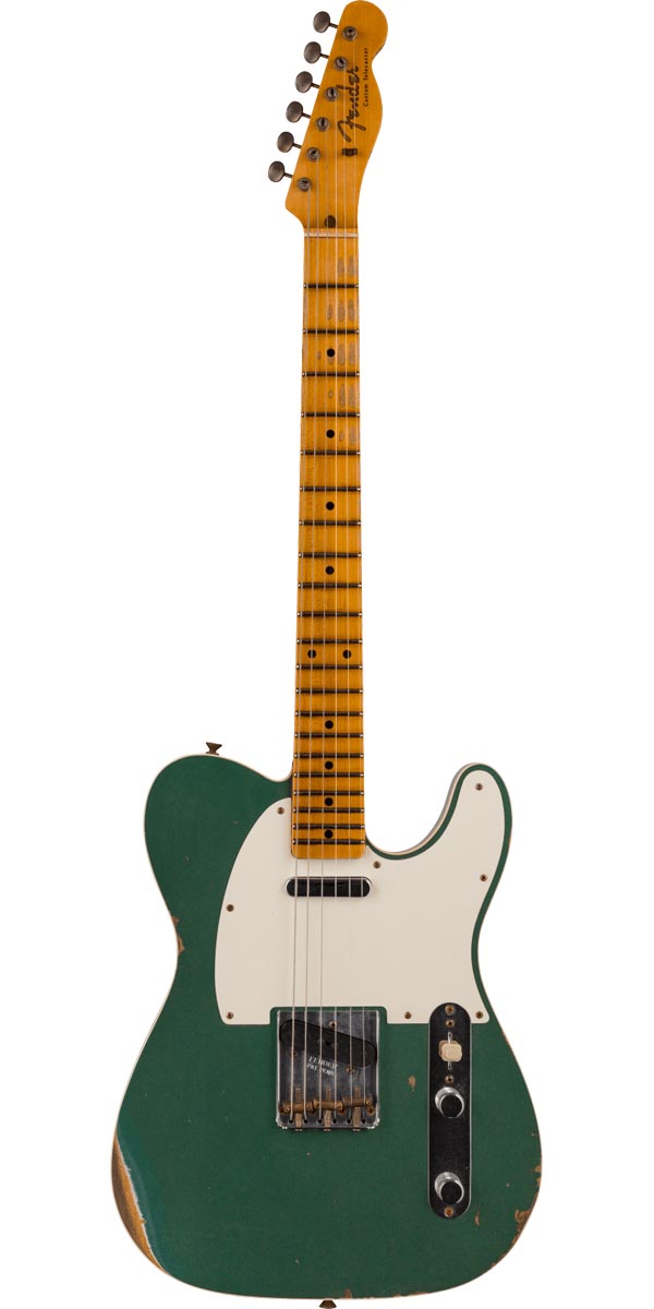 楽天市場】Fender Custom Shop 2023 Time Machine Series 1965 Telecaster Custom  Heavy Relic Aged Sherwood Green Metallic : STARROW ONLINE STORE