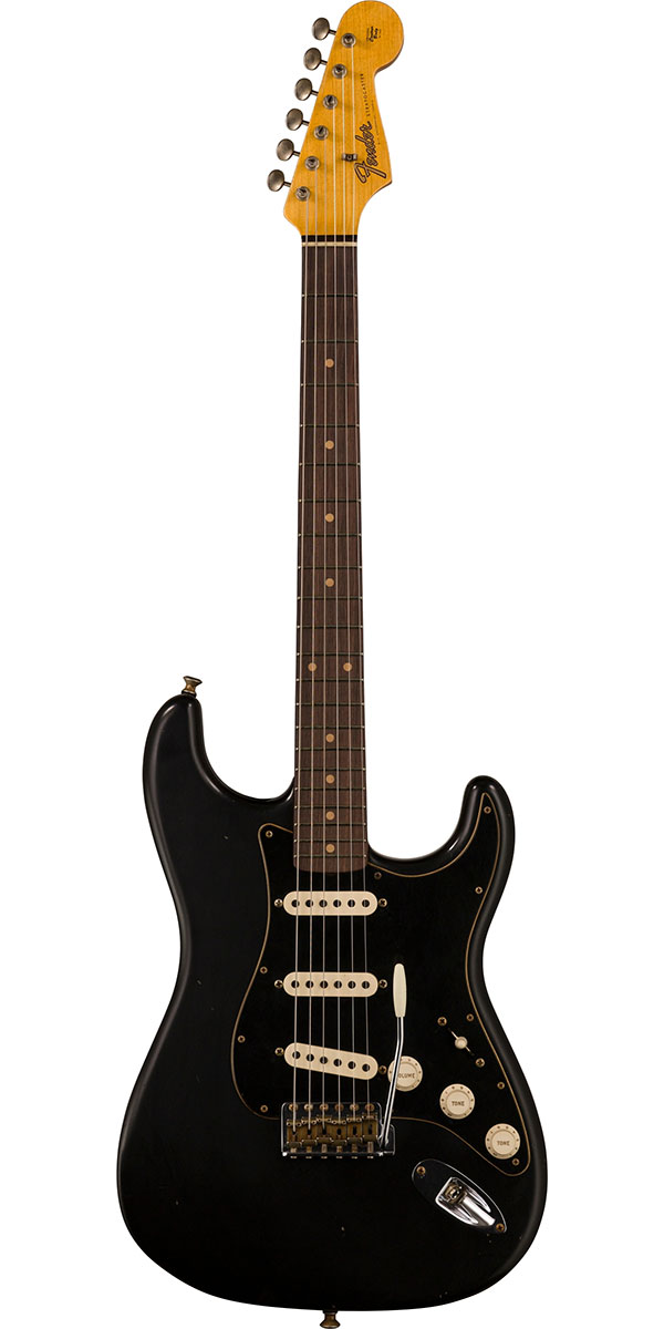 週末セール！Fender homage black stratcaster Open Box Fender Stratocaster HSS Ebony Fingerboard Limited